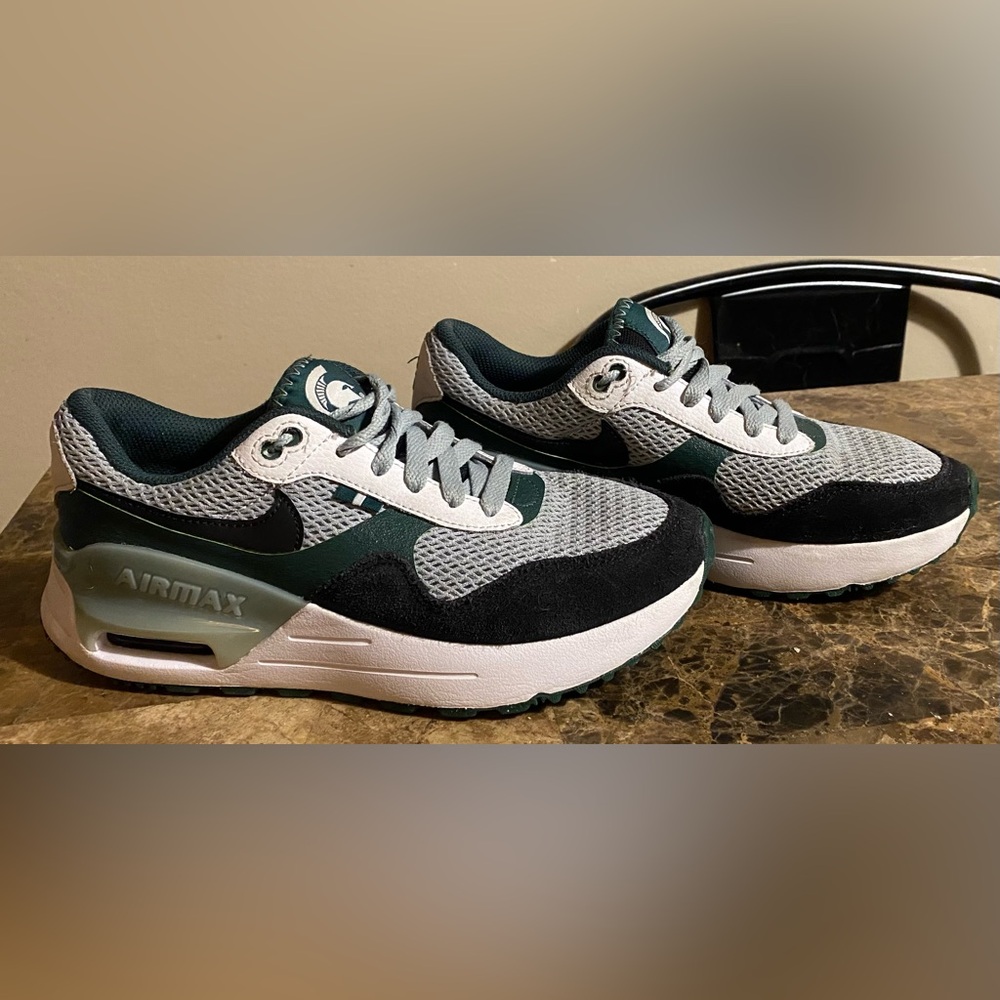 Nike Women's Air Max Sneakers - Black and Green